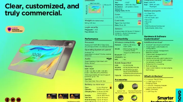 Lenovo Tab K11 Plus_Datasheet_pdfpreview
